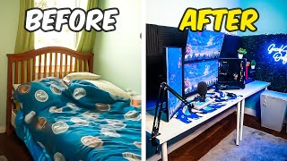 Transforming My Brothers Room Into His Dream Room [upl. by Hilel704]