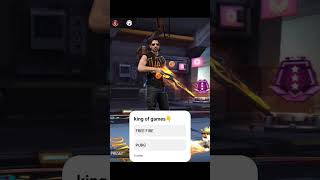 freefire trendingshort free fire Max viral video choose yourself pubg training pubg training game [upl. by Barnabas]