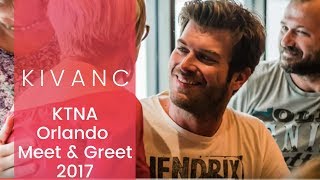 Kivanc Tatlitug ❖ North American fans meet Kivanc ❖ Orlando Meet and Greet  interview clip ❖ 2017 [upl. by Lauraine]