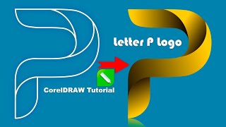 How To Create a Letter P Logo Design  Best Graphics Design ideas [upl. by Nabla]