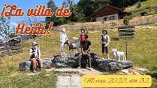 ¡La villa de Heidi Heidildorf Suiza Como quéThe Heidi Village Switzerland How what [upl. by Eizzil]