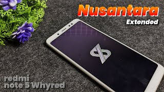 NUSANTARA EOL EXTENDED ADA FITUR RAM PLUS  Xiaomi Redmi Note 5 Whyred [upl. by Vandervelde]