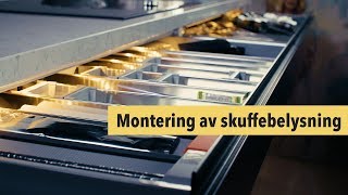 8 Epoq kjøkken – Skuffebelysning [upl. by Sisely]