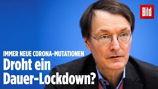 CoronaLockdown – Lauterbach „Die Leute verlieren zu Recht die Nerven“ [upl. by Asilak]