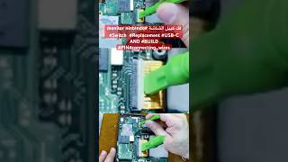 فك كيبل الشاشة monitor nintendo Switch Replacement USBC AND BUILD PINconnectingwires [upl. by Orman511]