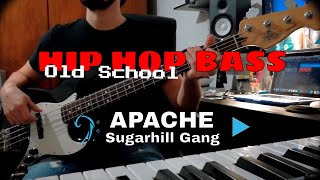 Sugarhill Gang  Apache Jump on It  BASS PLAY Cover [upl. by Kono]