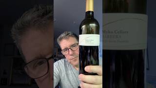 1 Minute Wine ReviewMyka Cellars Barbera [upl. by Eliak]