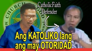 Bro Eli Soriano FULL Debate Reaction quotAng KATOLIKO ang AUTHORITY sa BIBLIAquot vs Rey Entila  U3 [upl. by Razaile724]