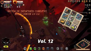 Bastón de Infortunio Corruptas  Blight Staff Corrupted  Albion PvP  Solo 1v1  Vol 12 [upl. by Esidarap504]