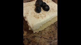 Como hacer Tres Leche Cake [upl. by Ardnoel]