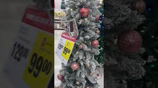 Christmass trees at Superstore christmas lights christmasdecor tree youtubeshorts funtime [upl. by Eduard]