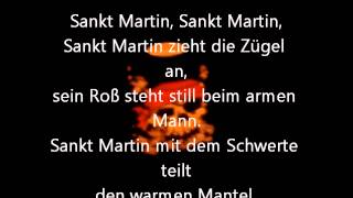 SANKT MARTIN  MARTINSLIED  Volksweise 19 Jahrhundert  instrumental [upl. by Iliram446]