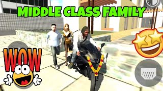 MIDDLE CLASS FAMILY🙂 INDIAN BIKE DRIVING 3D FUNNY STORIES😂  MALAYALAM [upl. by Emiline759]