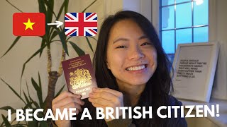 How I Became a British Citizen After 12 Years  My Naturalization Journey amp Citizenship Ceremony [upl. by Alexia]