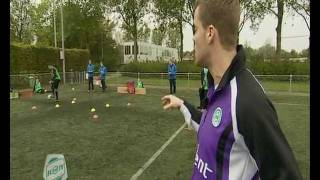 Sportwetenschapper Wouter Frencken test FC GroningenCambuur B1 [upl. by Happ]