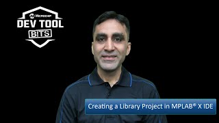 Creating a library project in MPLAB® X IDE [upl. by Ihel]