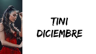 TINI  Diciembre letra [upl. by Watkin656]