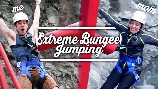 Extreme Bungee Jumping With My Mom [upl. by Graniela]