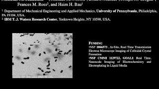 2014 Microscopy amp Microanalysis  Radiolysis during Liquid Cell Electron Microscopy [upl. by Adnawot390]