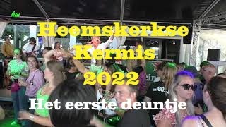 Heemskerkse Kermis 2022 Het eerste deuntje [upl. by Winthorpe]