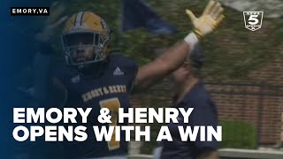 Emory amp Henry opens the season with a home win over Glenville State [upl. by Virginia]