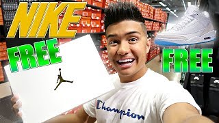 How to get ANY Nike Outlet SNEAKER for Free [upl. by Gwendolen]