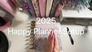 2025 Happy Planner Setup [upl. by Anum]