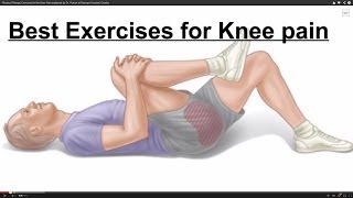 Physical Therapy Exercises for the Knee Pain explained by Dr Punam at Bensups Hospital Dwarka [upl. by Kery]