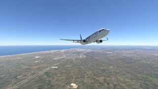 Microsoft Flight Simulator 2020  Xbox Series X  Full flight Bari  Brussels  PMDG Boeing 737800 [upl. by Humbert506]