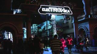 ElecTRONica  Best Features HD Video  Disney California Adventure  Opening Night 100810 [upl. by Garik]