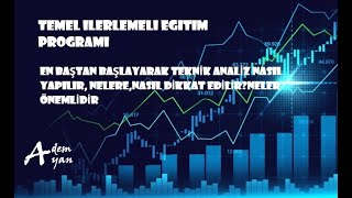 EN BAŞTAN BAŞLAYARAK TEKNİK ANALİZ NASIL YAPILIR NELERENASIL DİKKAT EDİLİRNELER ÖNEMLİDİR 1 [upl. by Alahc]