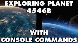 EXPLORING PLANET 4546B WITH CONSOLE COMMANDS  Fun With Console Commands in Subnautica Ep 1 [upl. by Anahsat749]