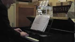 LEFEBUREWELY Offertoire played on Mustel harmonium [upl. by Leuqram]