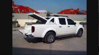 At wwwaccessories4x4com Nissan Navara D40 tonneau cover 4x4 off road 4wd accessories [upl. by Atiruam176]