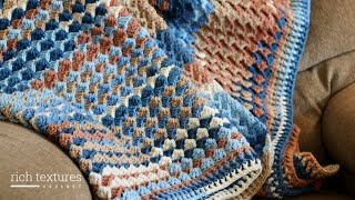 Boardwalk Blanket Crochet Pattern [upl. by Neeka]