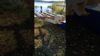 Progress video on my catamaran build boatbuilding diy [upl. by Selie21]