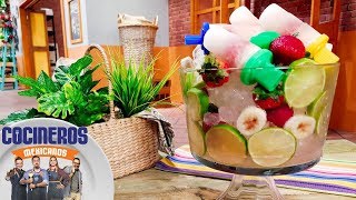 Receta Paletas de fruta  Cocineros Mexicanos [upl. by Reel]