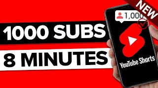 How To Get 1000 Subscribers on YouTube in 8 minutes real results [upl. by Rudich]