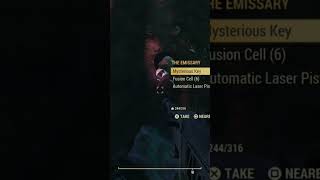 Secret Rare Alien Spawn Mysterious Key pt1 fallout gaming ps4 alien secret rare [upl. by Nitsyrk73]