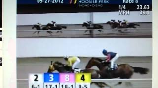 Witness a miracle at Hoosier Park racetrack 92712 [upl. by Ender]