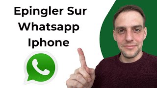 Comment Epingler Sur Whatsapp Iphone [upl. by Anyt]