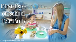 Healthy and Courteous FirstDayofSchool Tea Party [upl. by Ok955]