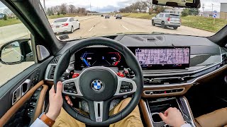 2024 BMW X5M Competition  Twin Turbo V8 Morning Commute [upl. by Jaehne]