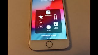 How to Use AssistiveTouch on iPhone X8766s [upl. by Aisatsana183]