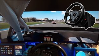 Logitech G PRO Racing DD in Assetto Corsa Competizione POV RACING [upl. by Osnofla]