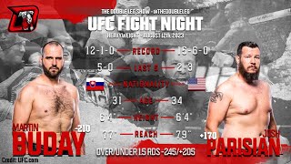 Martin Buday vs Josh Parisian UFC Vegas 78 Fight Breakdown [upl. by Virgil]