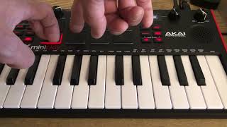 AKAI MPK mini Play MK3 NOTE REPEAT [upl. by Porche]