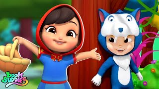 Little Red Riding Hood Story Song and Cartoon Videos for Kids [upl. by Honebein]