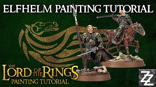 Elfhelm Painting Tutorial  Muster of Rohan Army Vlog Ep 2 [upl. by Terces301]