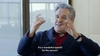 Concerts at the Salzburg Easter Festival 24 Interview with Antonio Pappano [upl. by Giddings]